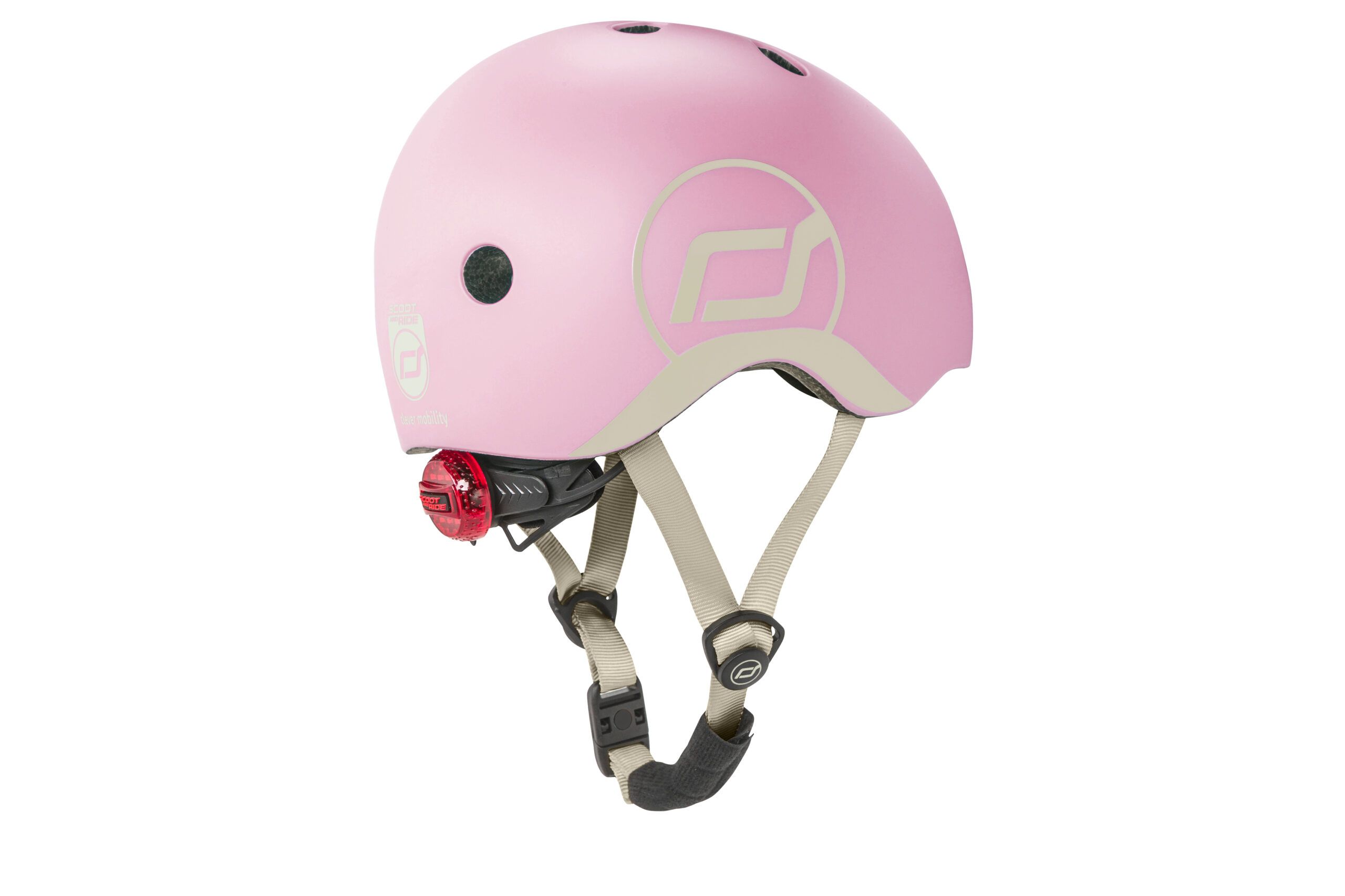 HELMET-XXS-ROSE-BACK DIAGONAL Casco Scoot & Ride XXS Rose - Imagen 1