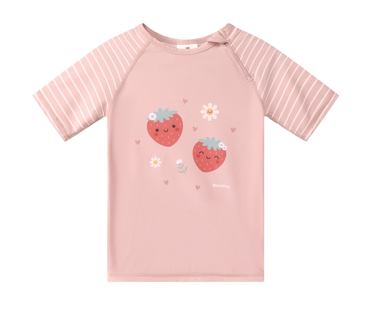 Copy of camiseta_strawberries_1 Camiseta Protección Solar Strawberries - Imagen 1