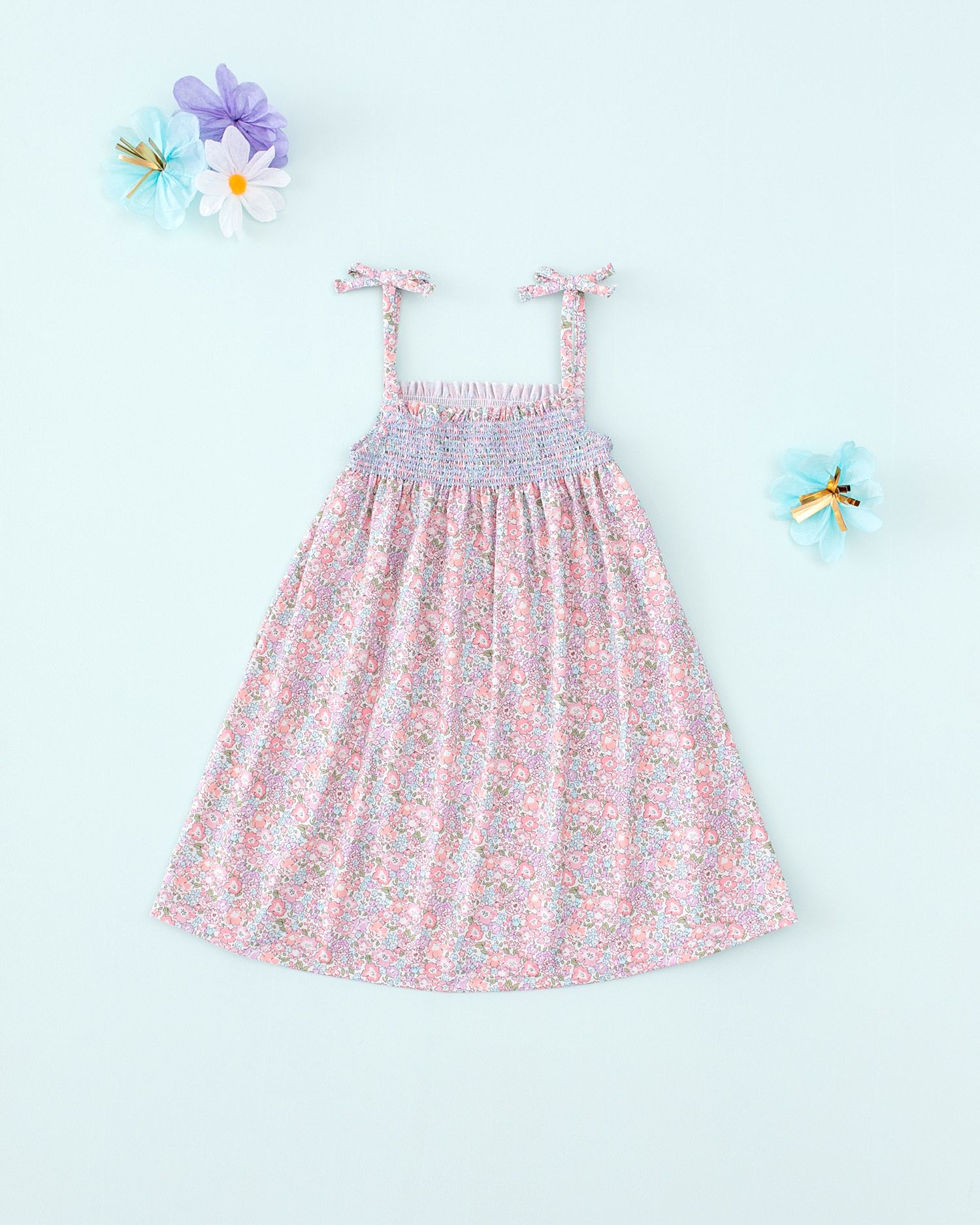 MC_SS24_2_-1141 Vestido baño liberty 8 años - Imagen 1