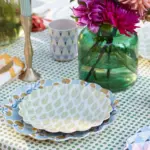 Set platos grandes reutilizables Meri Meri x Molly Mahon x 6 - Imagen 3