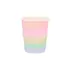 Vasos arcoiris x 8