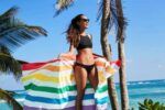 Toalla Dock & Bay Cabana rainbow (2m x 0,90m) - Imagen 2