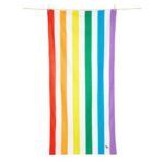 Toalla Dock & Bay Cabana rainbow (2m x 0,90m)