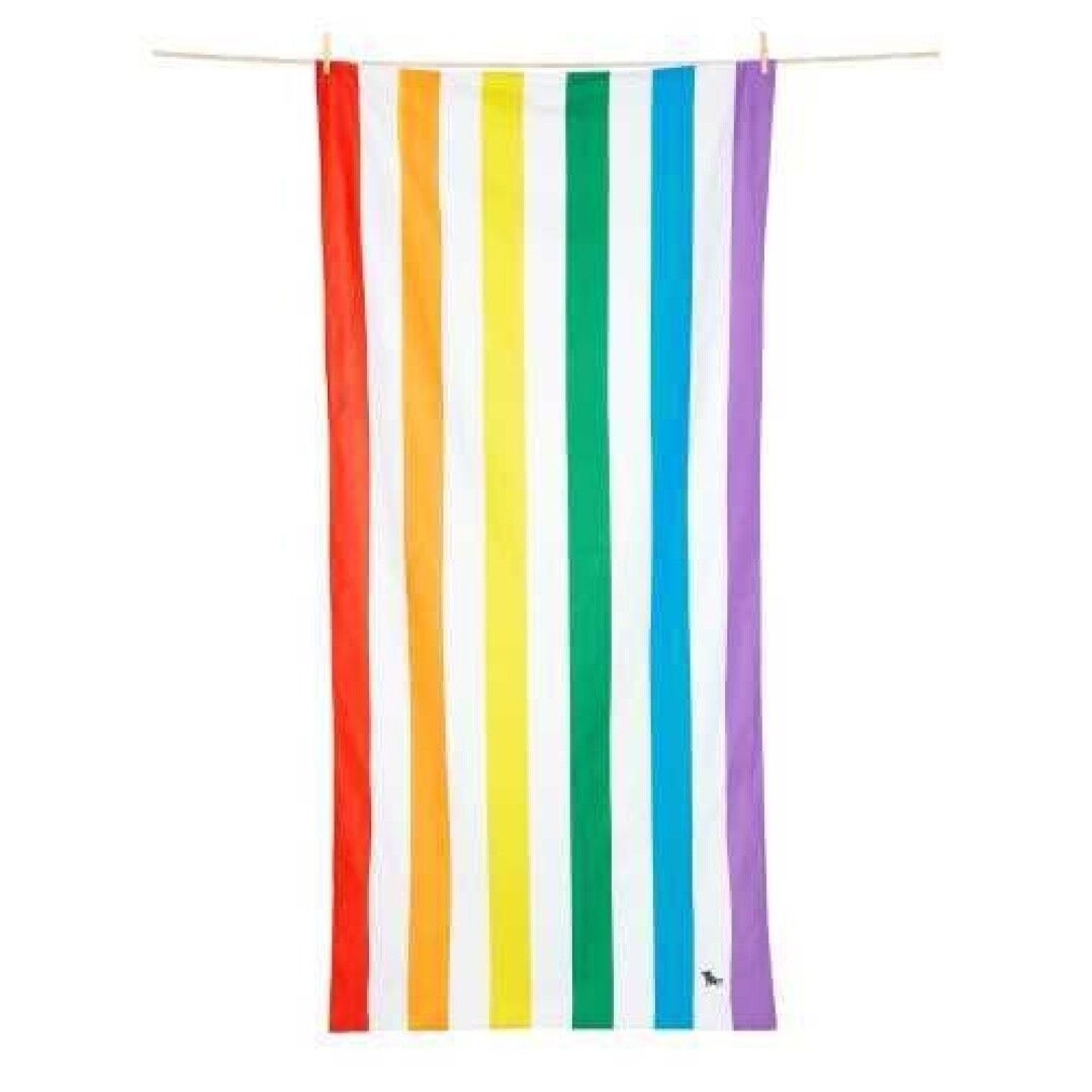 BZAE00002500 Toalla Dock & Bay Cabana rainbow (2m x 0,90m) - Imagen 1