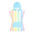 Poncho Dock & Bay rainbow pastel