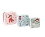 3 Cajas Almuerzo Little Red