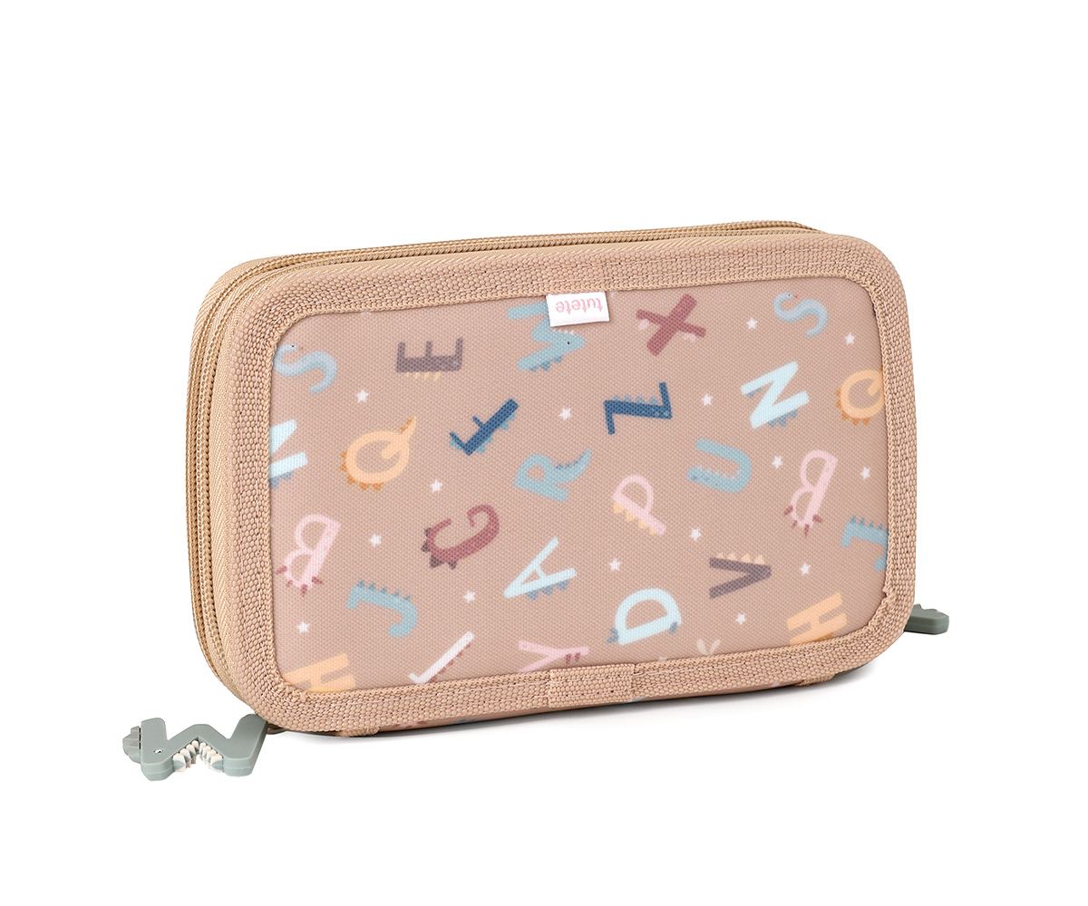 Copy of estuche plano Estuche Plumier Doble Funny Letters - Imagen 1