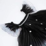 Disfraz de bruja en organza con sómbrero y varita - Imagen 6