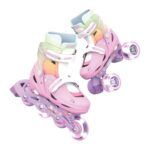 Patines combo neón Rainbow 34-37