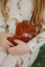 Cachorro de peluche con casita portatil - Imagen 3