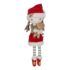 Rosa muñeca blandita de Navidad Little Dutch