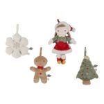 Adornos Rosa árbol de navidad - Imagen 2