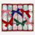 Crackers navideños de lujo con estampado Liberty