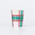 Vaso tartan x 8