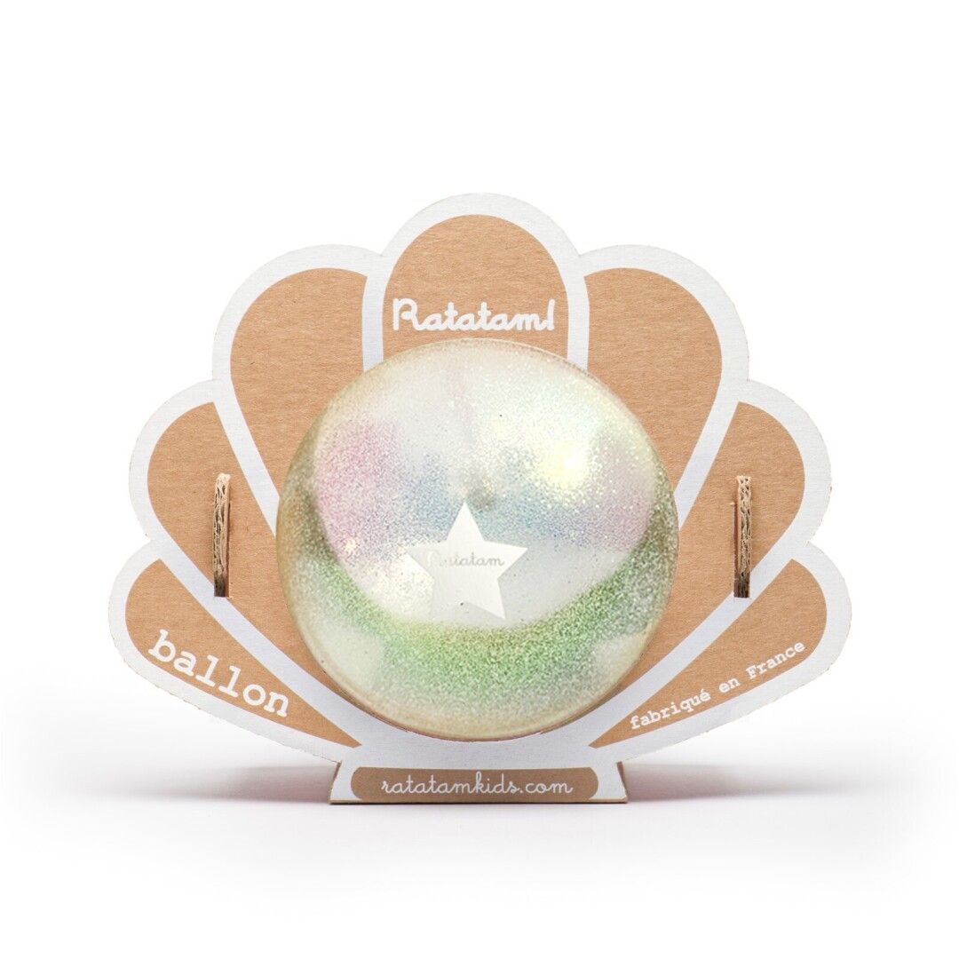 MPLG00005565 Pelota Shell Ratatam blanca - Imagen 1