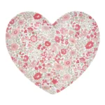 Platos corazón melamina Meri Meri x Liberty 4 unidades - Imagen 5
