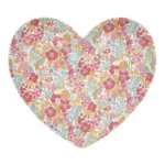 Platos corazón melamina Meri Meri x Liberty 4 unidades - Imagen 3