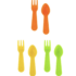 Cucharas y tenedores 8cm Brights