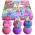 Pack de 6 bombas de baño unicornio