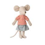 Jersey y falda de punto para ratoncita hermana mayor - Imagen 2