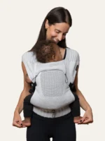 Mochila portabebe Flybaby Grey