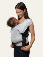 Mochila portabebe Flybaby Grey - Imagen 2