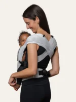 Mochila portabebe Flybaby Grey - Imagen 7