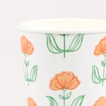 Vasos Flora x 8 unidades - Imagen 2