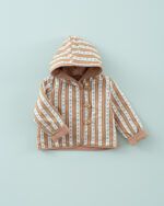 Abrigo reversible flor toffee - Imagen 6