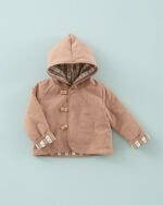 Abrigo reversible flor toffee - Imagen 5