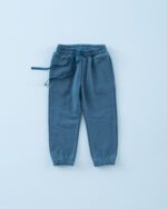 Pantalón elástico jogging mallard blue