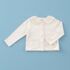 Chaqueta jogging puntilla creme