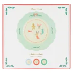 Platos grandes melamina Jolly Chritsmas x 4